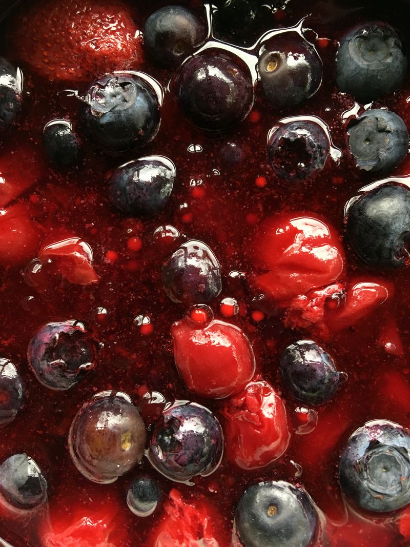 red berry compote a.k.a. \